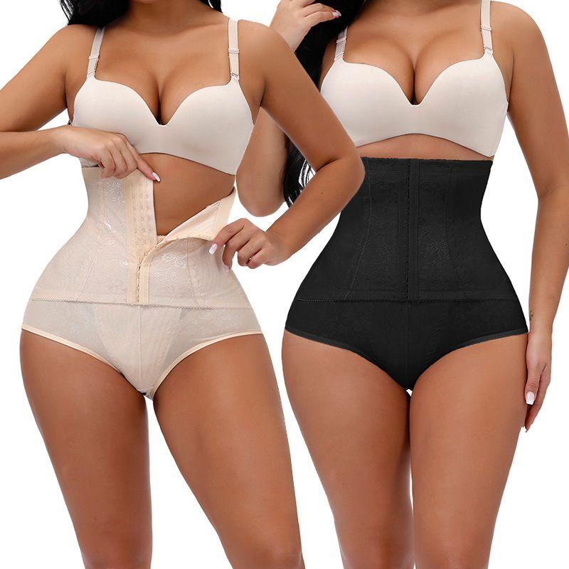 Amazon High Waist Row of Buttons Shaping Pants Oversize Women's Clothing