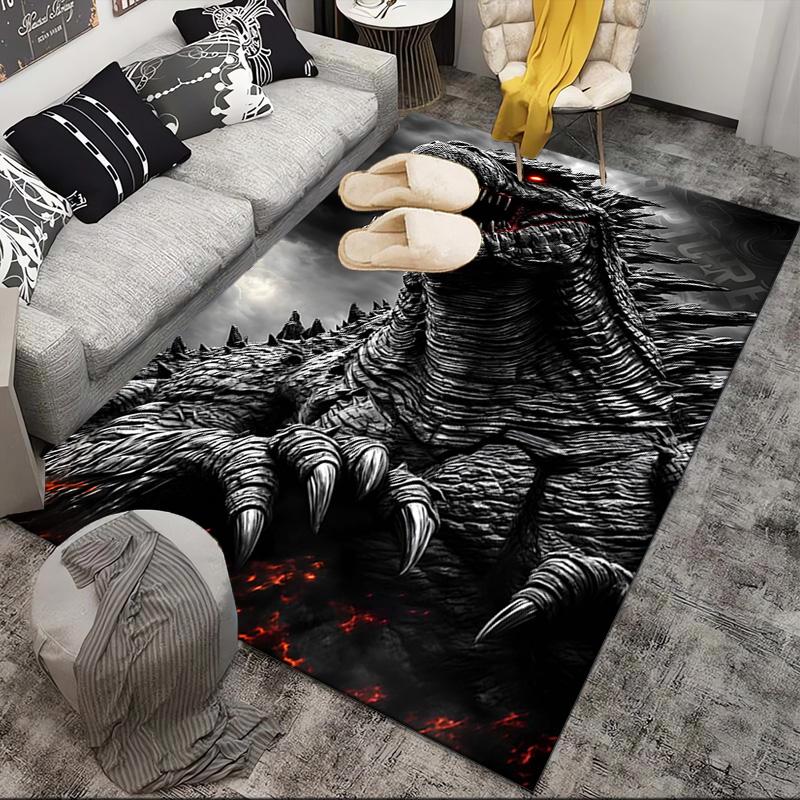 Giant Monster Rampage Area Rug Suitable for Indoor And Outdoor,Carpets for Kitchens, Homes, Offices, Living Rooms,Home Decor,Christmas Gift