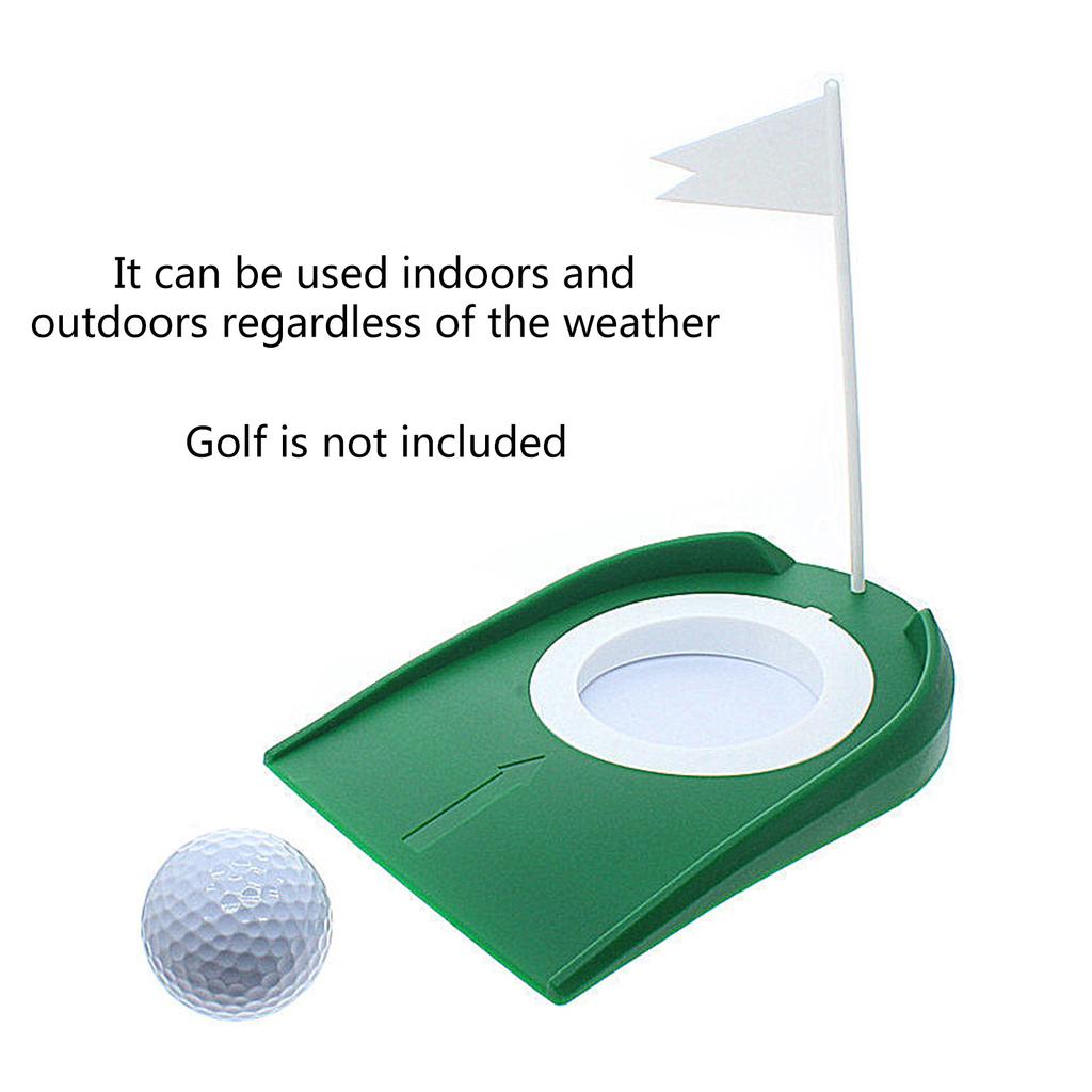 Golf Practice Putting Cup Golf Putter Regulation Cup Golf Putting Green Hole for Indoor Outdoor Practice Training Aids