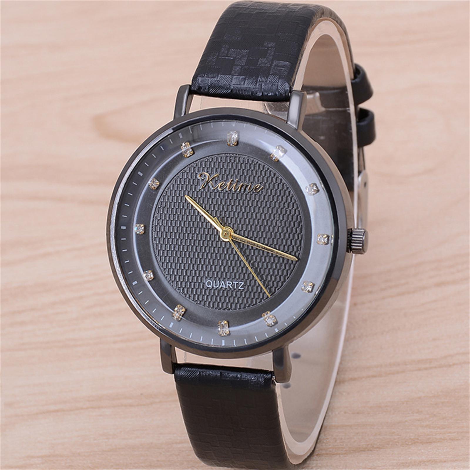 

Women Fashion Leather Watch One Size