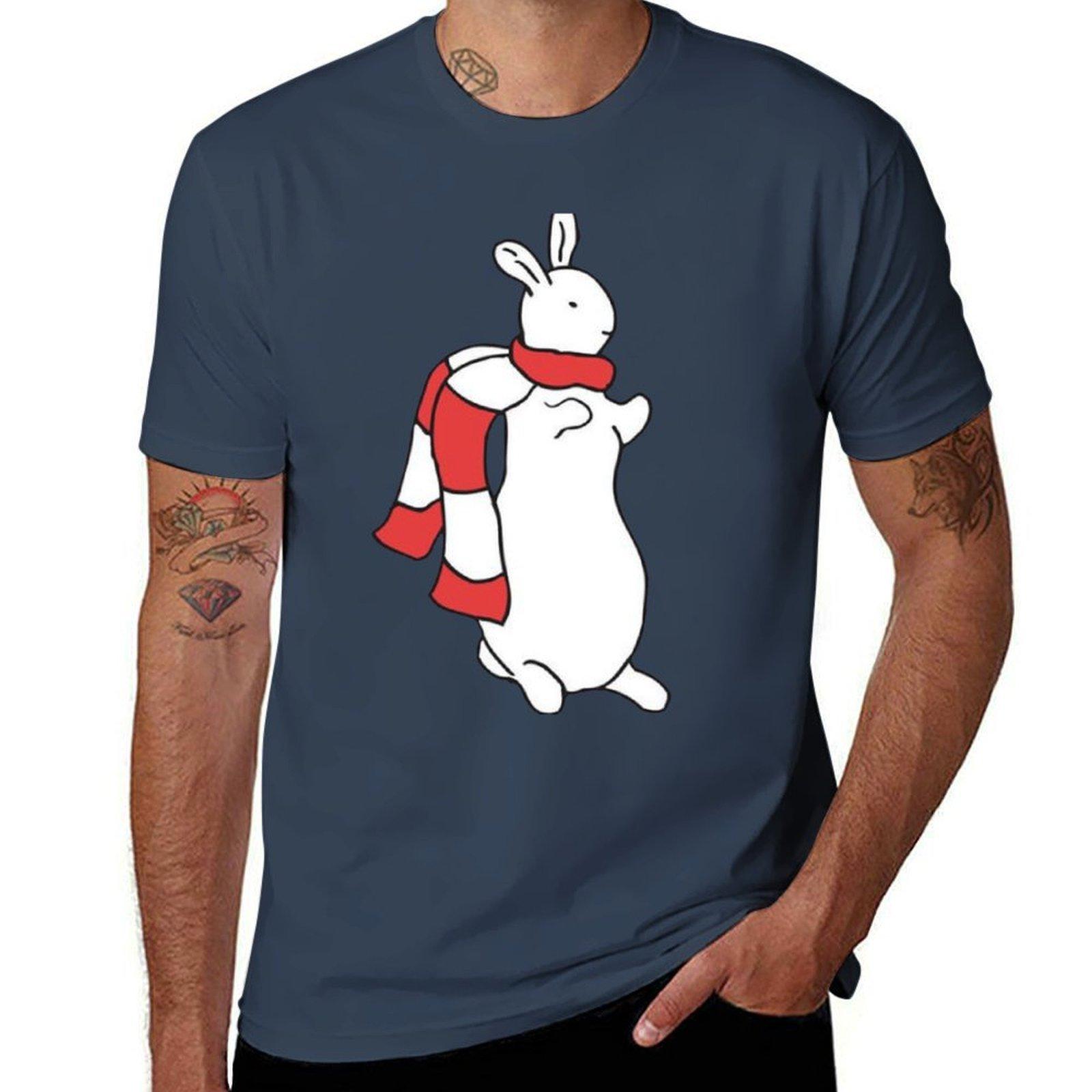 Pat The Christmas Bunny Tshirt Holiday All Match Tshirt S