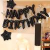 16in Foil Balloons Set: Birthday Anniversary I Love You Marry Me Party Decorations Aluminum Film Background Supplies