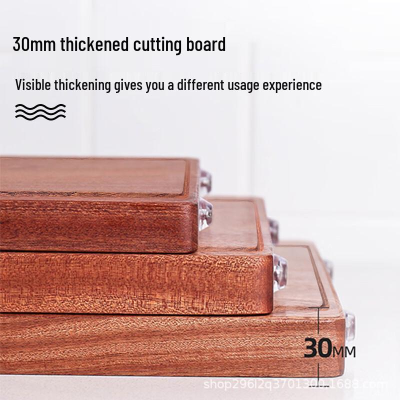 Solid Wenge Wood Rectangular Cutting Board