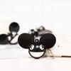 Creative Mouse Hair Light Keychain Trendy Personality Cute Cartoon Pendant