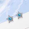 Lindon Fashion Jewelry Earring Five-pointed Women Stud Earrings Wedding Party Gifts