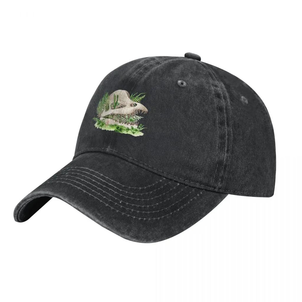 Dilophosaurus Skull Baseball Cap dad hat Hat Luxury Brand Sunhat Snap Back Hat For Women Unisexs