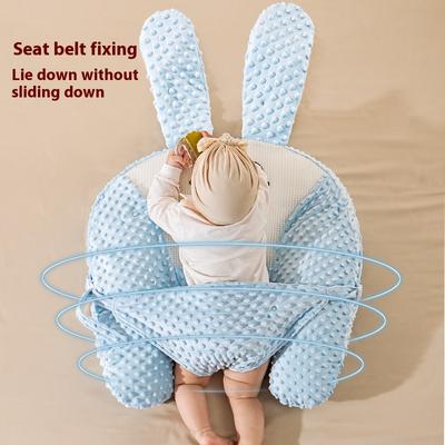 כרית פליטה לתינוק שנוטה לישון כדי להרגיע את גז המעיים של התינוק, כרית הנקה עם ראש למעלה למניעת הקאות ומדרון