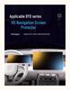 BYD Han L Navigation Tempered Film: Central Control & Dashboard Screen Protector