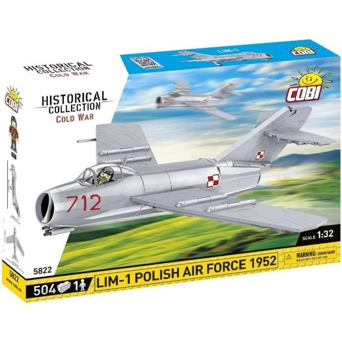 Maquette avion - COBI - LIM-1 POLISH AIR FORCE 1952 - 504 pièces - À partir de 8 ans - Mixte