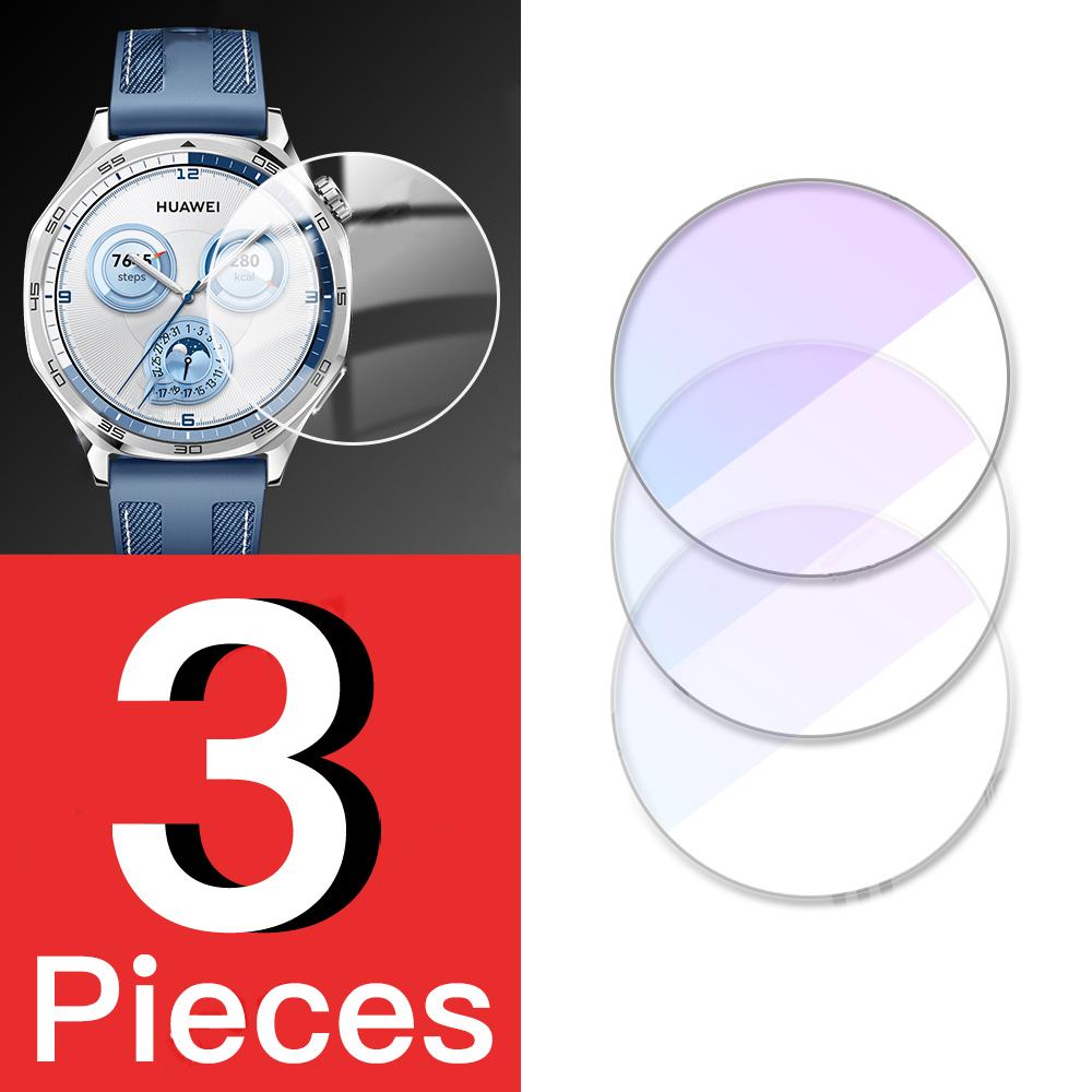 Tempered Glass for Huawei Watch GT 5 41mm 46mm Watch HD Screen Protector for Watch GT 5 Pro 42/46mm Anti-Scratch Prottiecve Film