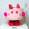 Cartoon Storage Basket with Eyes Legs Large Capacity Vibrant Color Adorable Storage Box Multi-functional Organizer