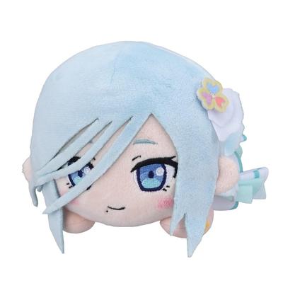 [Project SEKAI The Movie: A Broken World and Miku Who Can't Sing] Lying Down Plush Toy "Shizuku Hinomori"