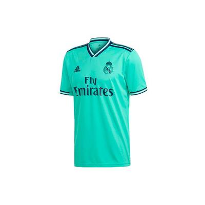 Real Madrid Soccer Jerseys Men's Green Moderate Straight Fit EH5128