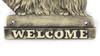 Pekingese, Pekinese, Peke – A door sign with a dog, a brass welcome plaque | Art-Dog