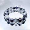 Zibo farbige Glasur Armbänder: Hochwertige, leichte Luxus-Kristallperlen im neuen chinesischen Stil mit Dezhen-Keramik.