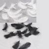 White Feather and Fur Backdrop Props for Photo Shoots
