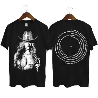 Beyonce Renaissance World Tour 2024 Album Concert Music T-Shirt, Gift for Fan.