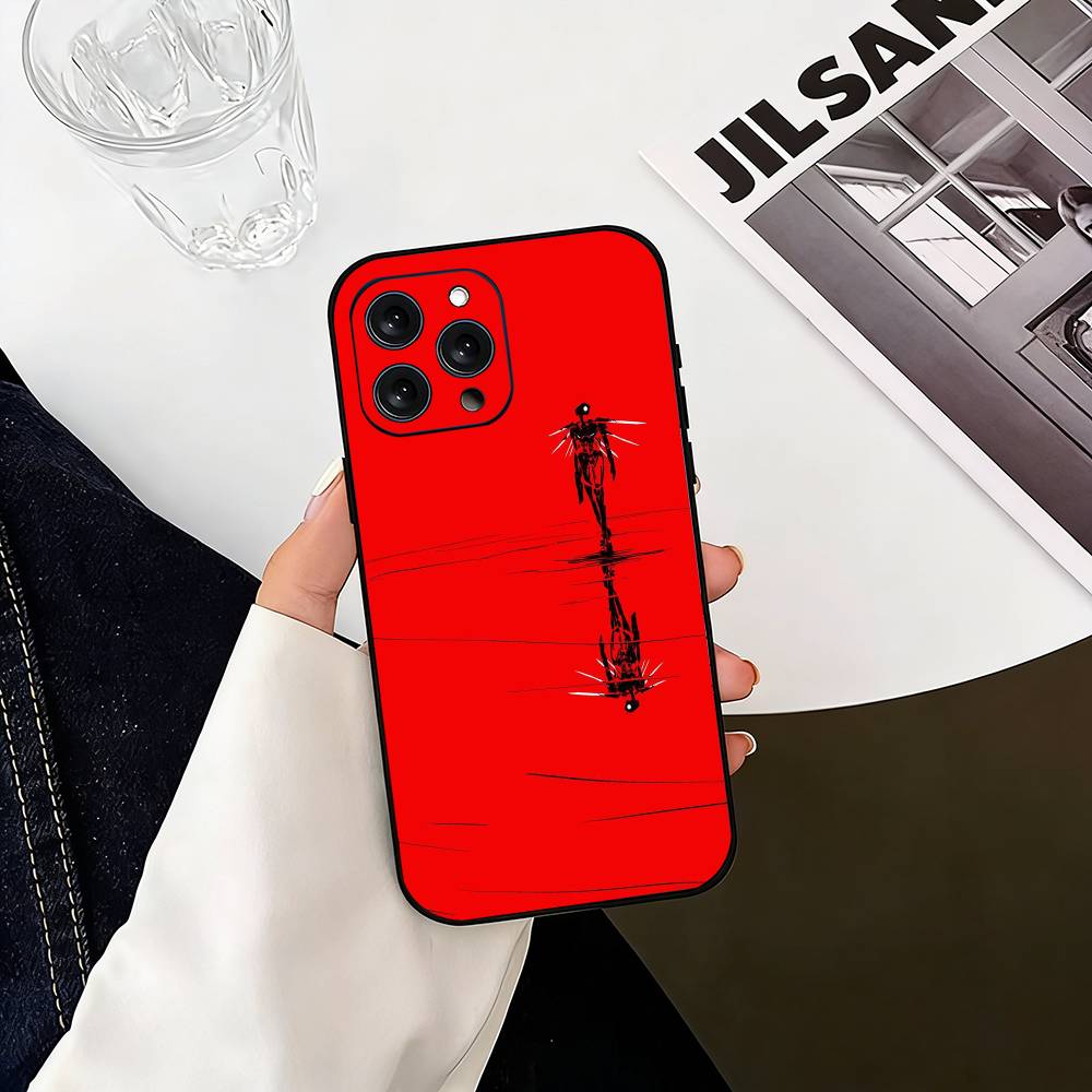 

U-ULTRAKILL Game Phone Case For iPhone 17,16,15,14,13,12,11 Plus,Pro Max,XS,Soft Silicone Black Cover iPhone16pro