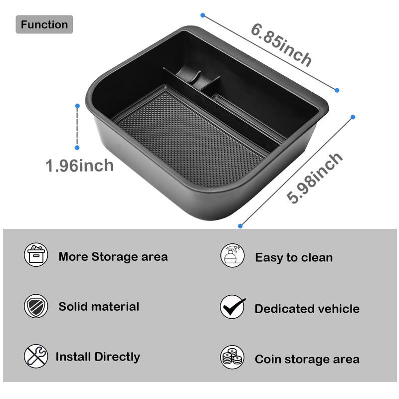 Center Console Organizer Cool Box For Toyota Land Cruiser Prado 250/Lexus GX550 2025 2024 Armrest Box Tray Interior Accessories