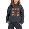Kids Hoodie Halloween Print Pullover Sweatshirt Long Sleeve Casual Hooded Top for Boys Girls Soft Comfortable Fabric