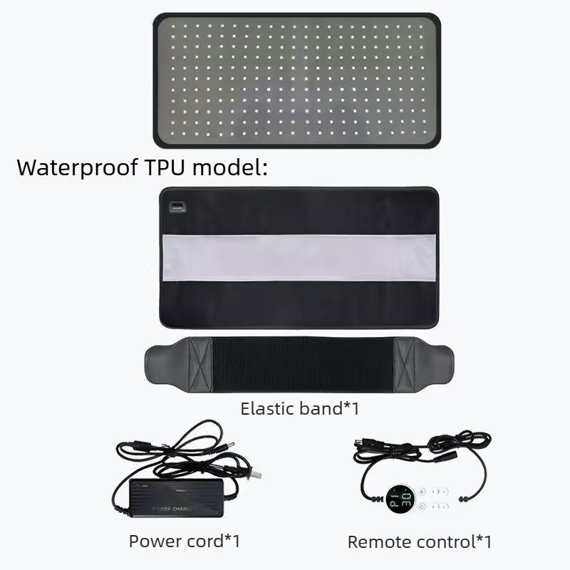 242 LED 30*60CM Red Light Blanket Large Sized Red Light Waist Belt Portable Infrared Light Waist Protection Pad