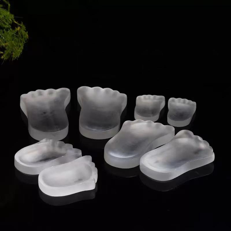 Natural Moroccan Selenite Round Grooved Bowl for Stone and Bracelet Demagnetizing