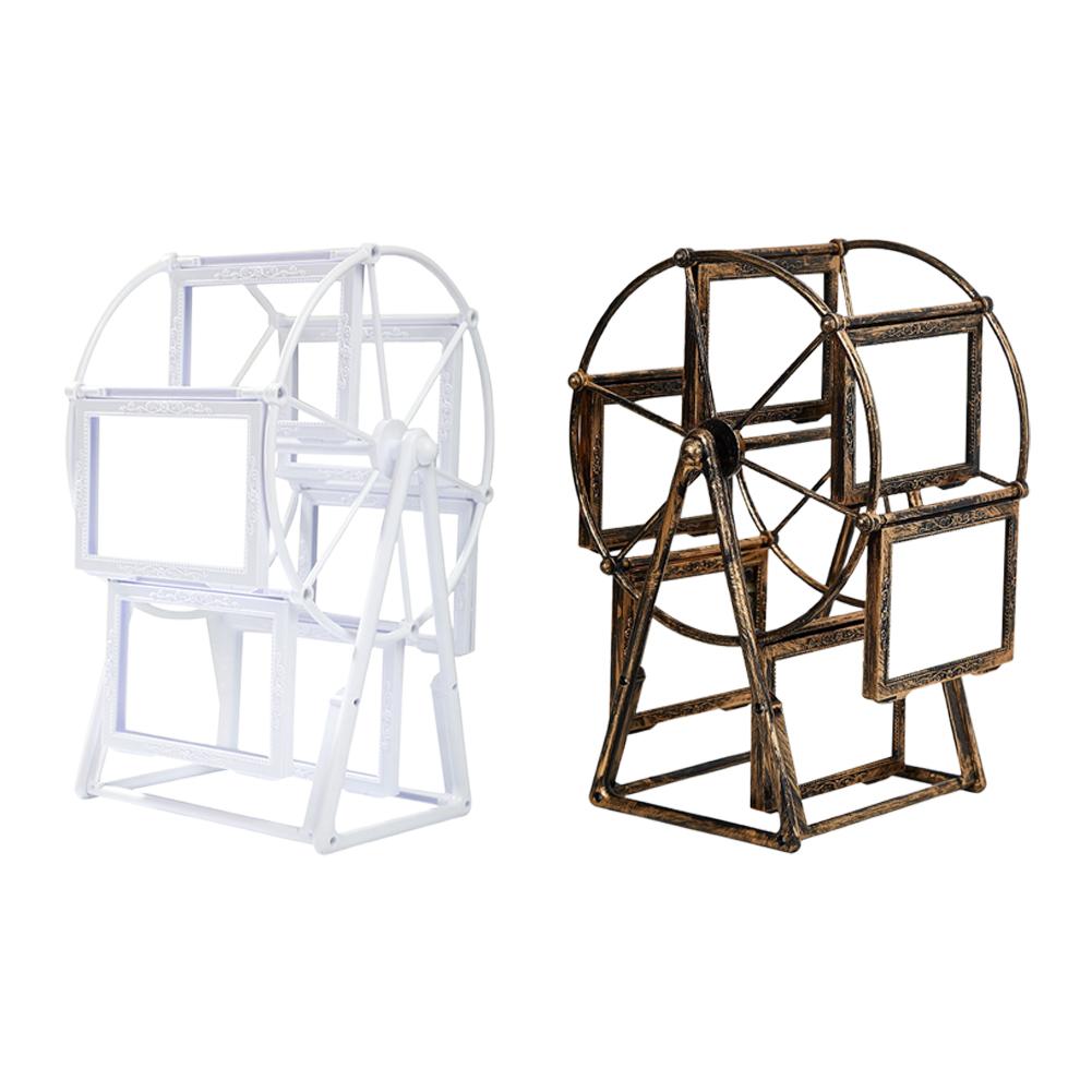 Creative Rotatable Ferris Wheel PhotoFrame Photo Frame Birthday Gift Photo Display Shelf Photo Frame Home Table Decoration