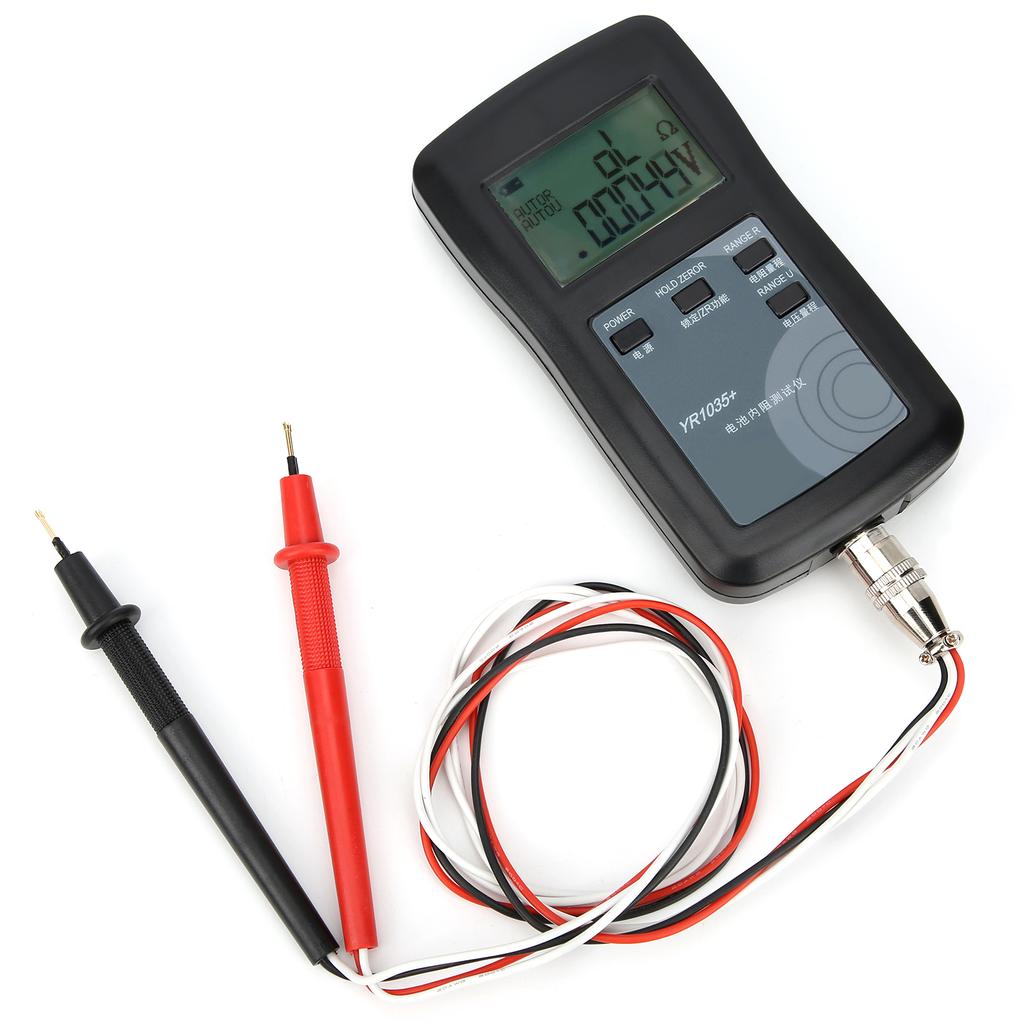 High Accuracy YR1035 Lithium Battery Internal Resistance Tester Kit Test Range 20m Ohm  200 Ohm
