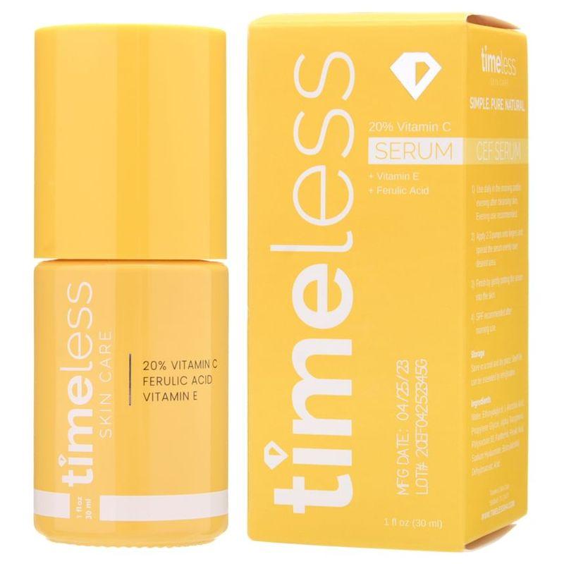 Îngrijire a pielii atemporală - Ser cu 20% Vitamina C + E și Acid Ferulic