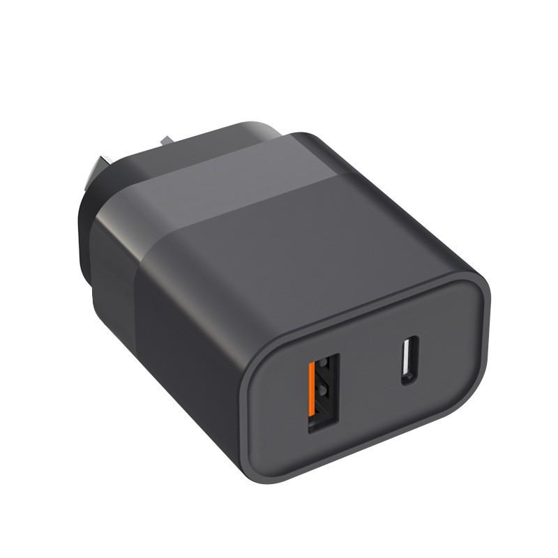 SAA Certified PD30W A+C Charger Type-C USB QC3.0 12V 1.5A Australian Standard Plug