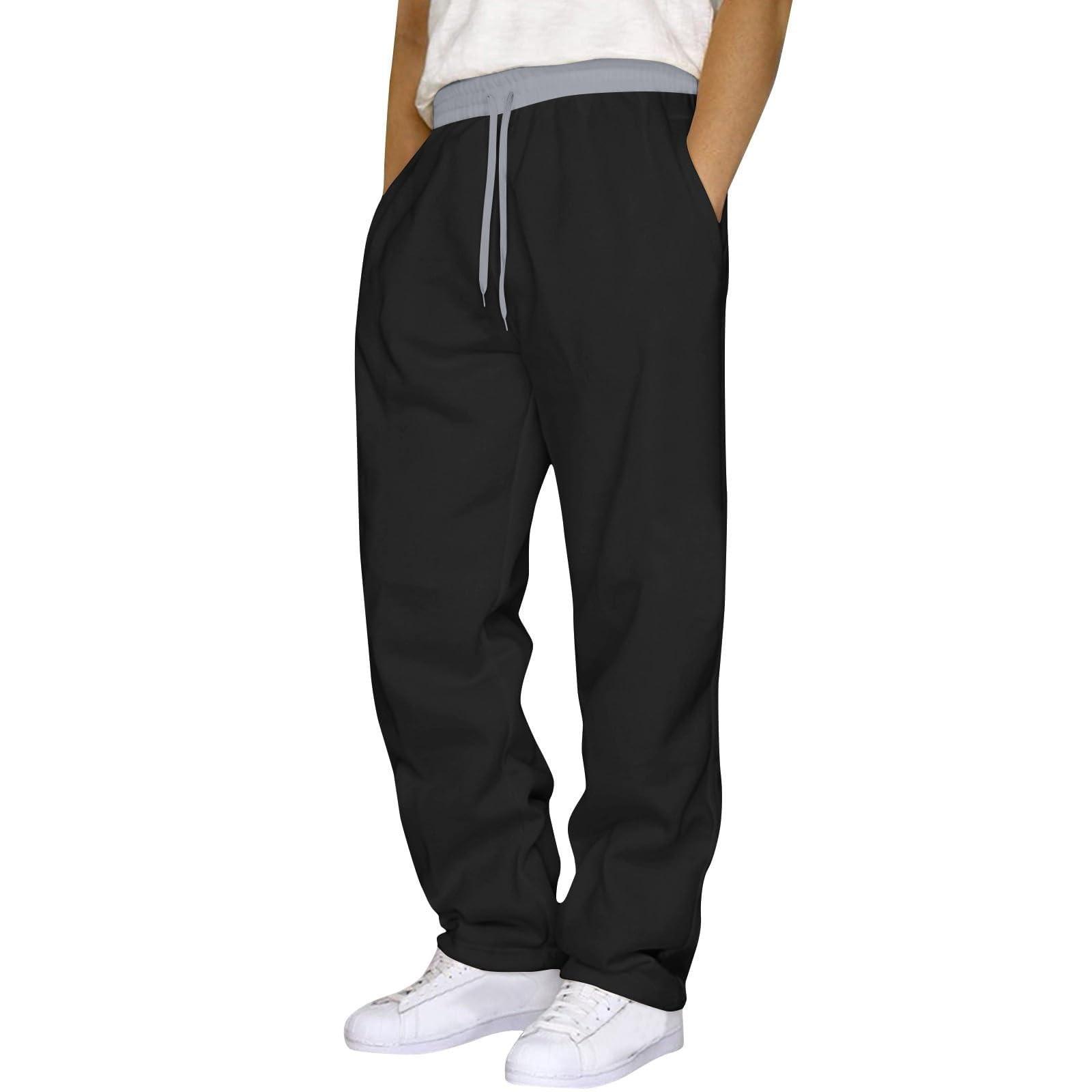 Men s Sports Pocket Work Clothes Casual Loose Shorts Casual Jogging Drawstring Shorts M