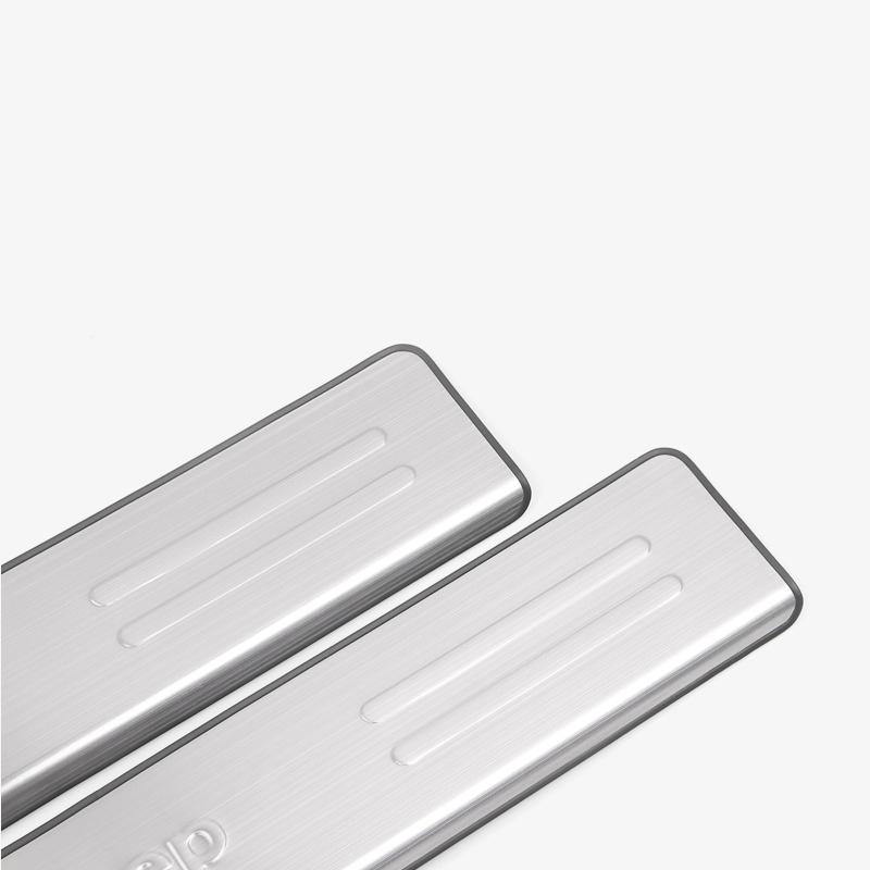 Voor Jeep Grand Cherokee 2010-2014-2018 Roestvrij Staal Buitenste Deurdrempel Krasschraper Beschermer Sierlijst Instapbeschermer Pedaal Trede Cover