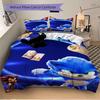 3pcs Sonic the Hedgehog & Friends Home Decor Bedding Set-Universal Three-Piece Suit for Bedroom, Guest Room, Living Room, Hotel-Perfect Gift
