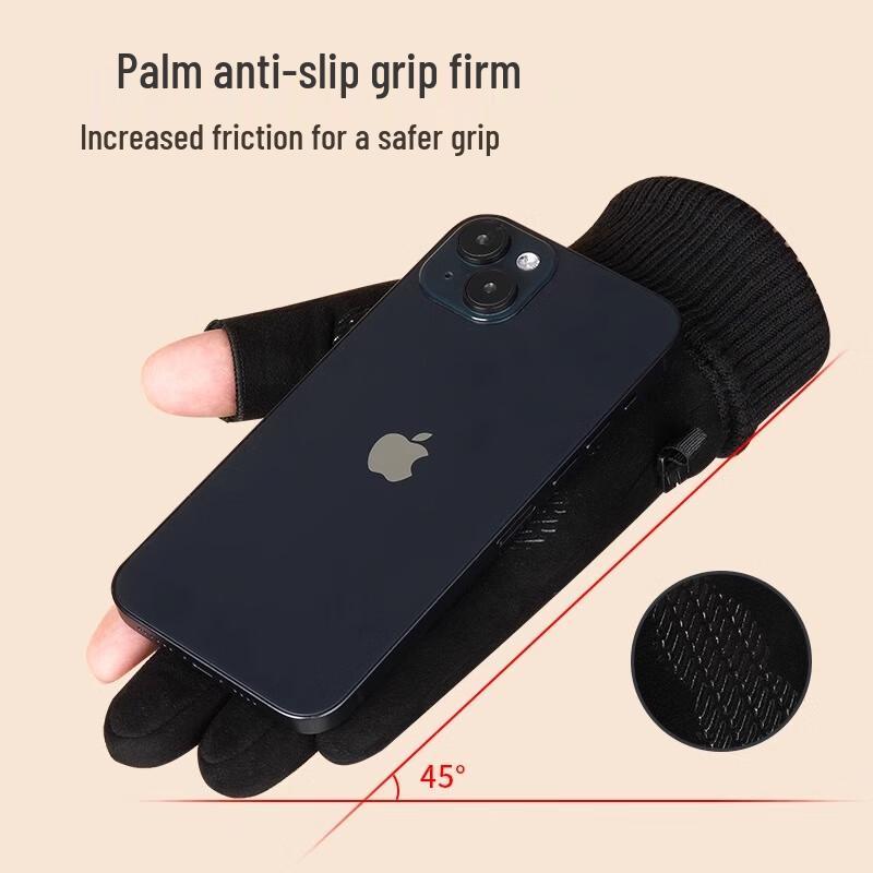 Warrior Unisex Winter Cycling Touchscreen Gloves