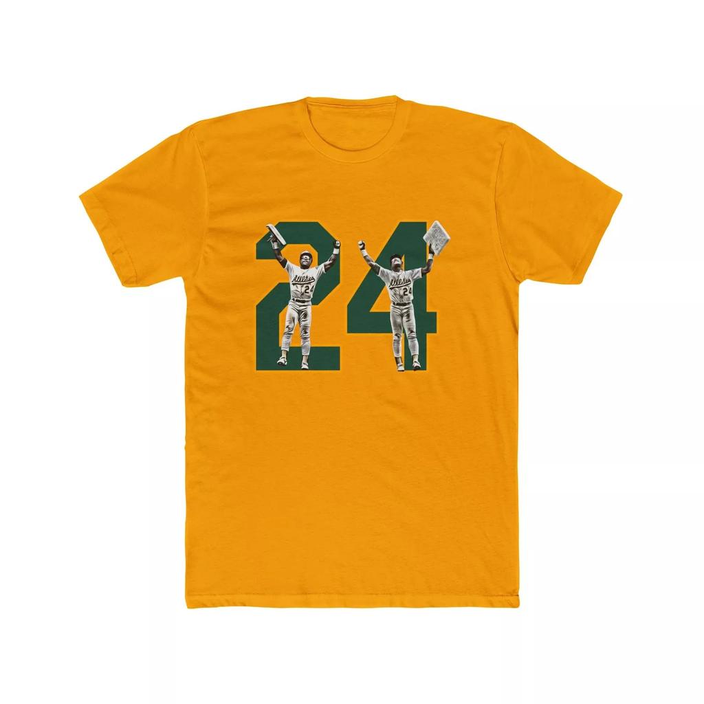 Rickey Henderson Collection Cotton Unisex S To 5XL T-shirt MA582