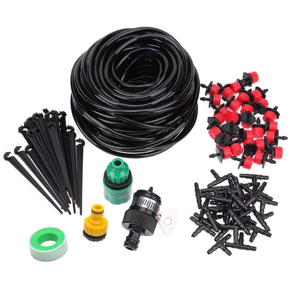 

Kalolary 15m Drip Spray Nozzle, Automatic Sprayer for Watering, Gardening, Bonsai, Roof Cooling, and More