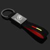 HAWX3 PU Alloy Keyring Key Buckle Chain Rings for Skoda Rapid Kodiaq Octavia 2 A7 Tour RS Fabia 2 1 Superb Kamiq Yeti Karoq Decoration