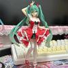 Hatsune Miku Anime Figure Cute Action Figurine Kawaii Standing Position Cartoon Model Doll Kids Birthday Gift PVC for Poseable Articulated Scale
