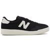 New Balance NB 300 Piele de Vaca cu Doua Straturi Material Îmbrăcăminte Casual Durabil Ușor Respirabil Pantofi de Skate Low-Top Sneaker Unisex Negru Alb CRT300K1