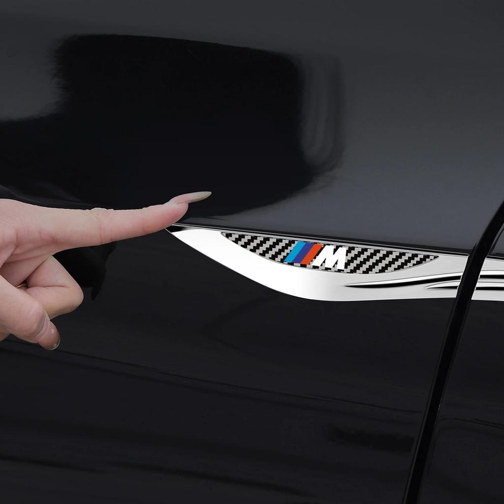 Car Door Threshold Protection Sticker Fender Blade Decal For BMW F02 F10 F15 F30 F32 F80 F82 G20 G26 G30 M4 M5 G08 X3 X4 SX76