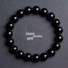 High-Quality Obsidian Bracelet: Unisex Good Luck and Prosperity Charm
