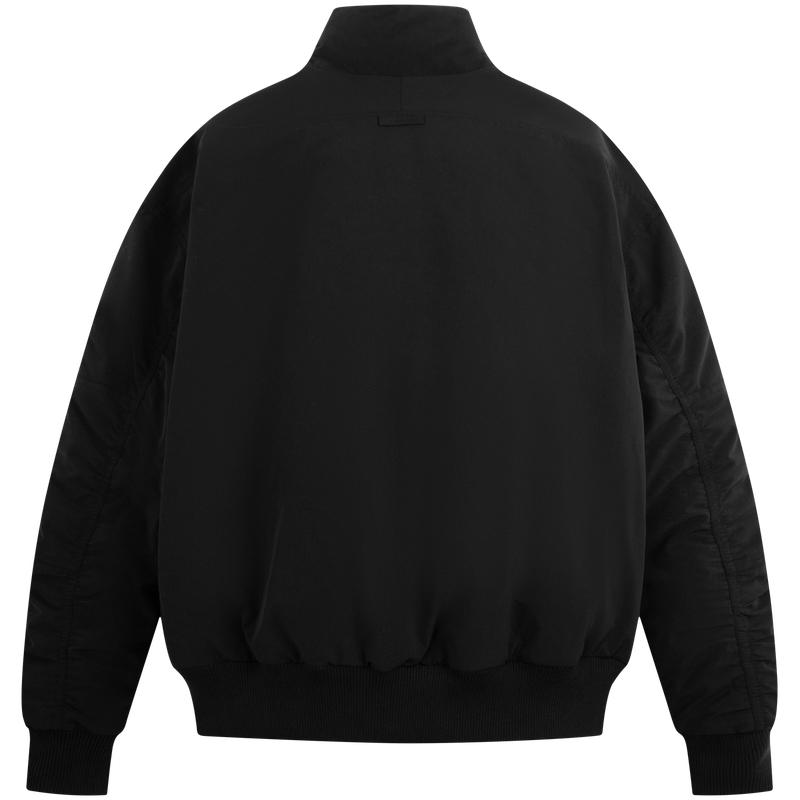 Calvin Klein Trendy Casual Commuter Stand Collar Cotton Jacket Men Jacket Space-Black 40346MF