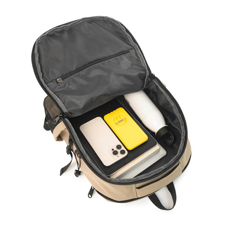Leichter Nylon-Rucksack für Damen & Herren – Wasserdichtes Outdoor-Design mit mehreren Taschen, Ideal zum Wandern und Reisen