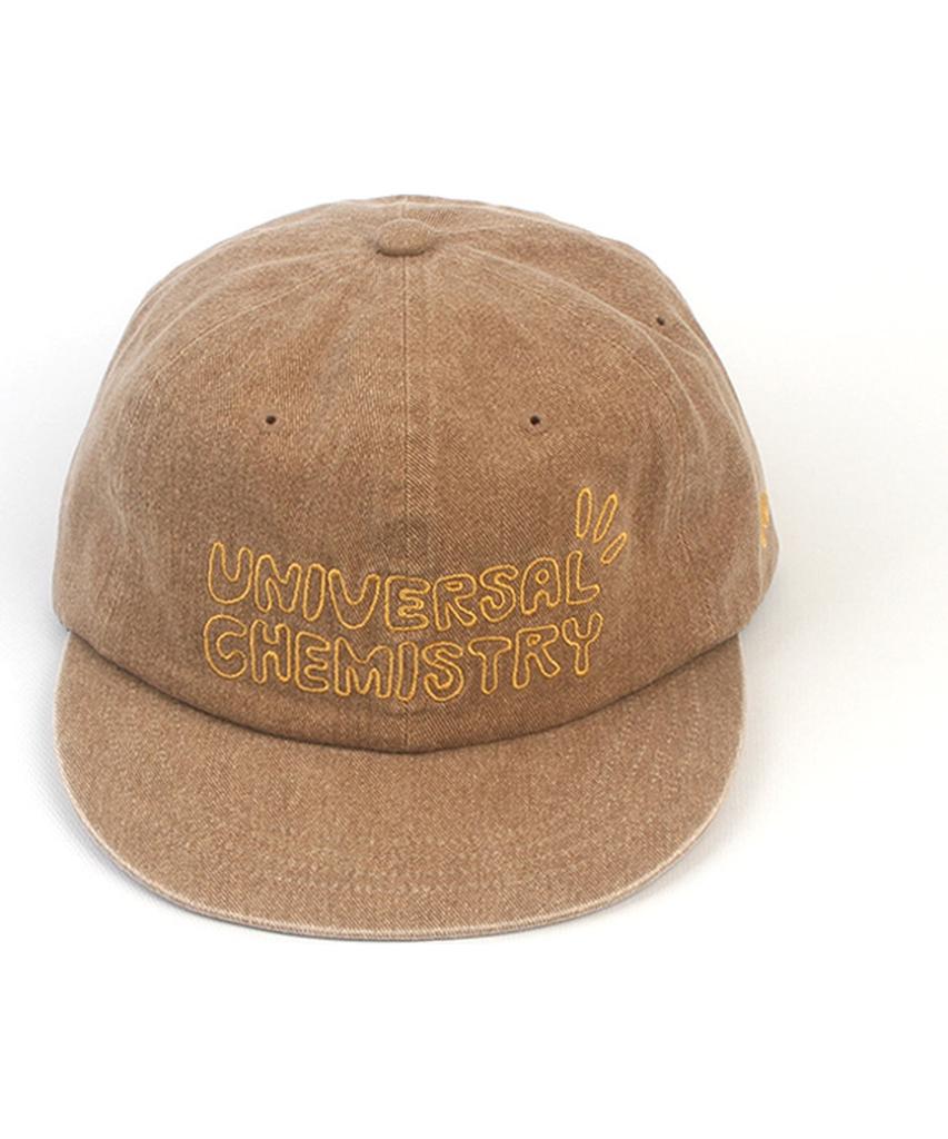 Yunibeosyeolkemiseuteuli Kitch Pigment Washing Brown Strapback Cap