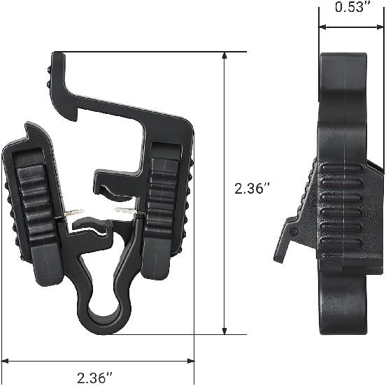 EDISHINE 10-Pack Low Voltage Wire Connector, Landscape Lighting Cable Connectors Waterproof for Landscape Lighting/Pathway Light/Spotlight,