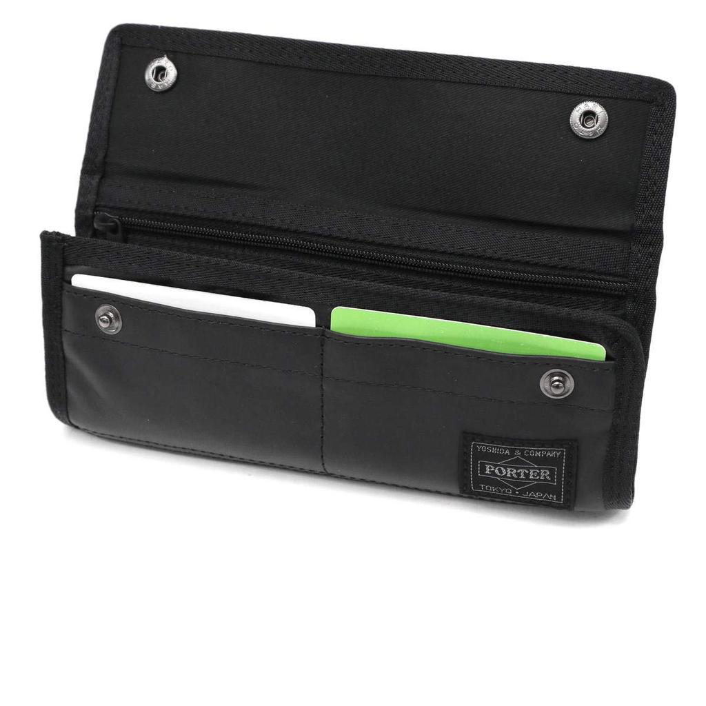 [Authorized Dealer] Yoshida Bag Wallet Porter Long Wallet Porter Alf 023-01083 (Black)