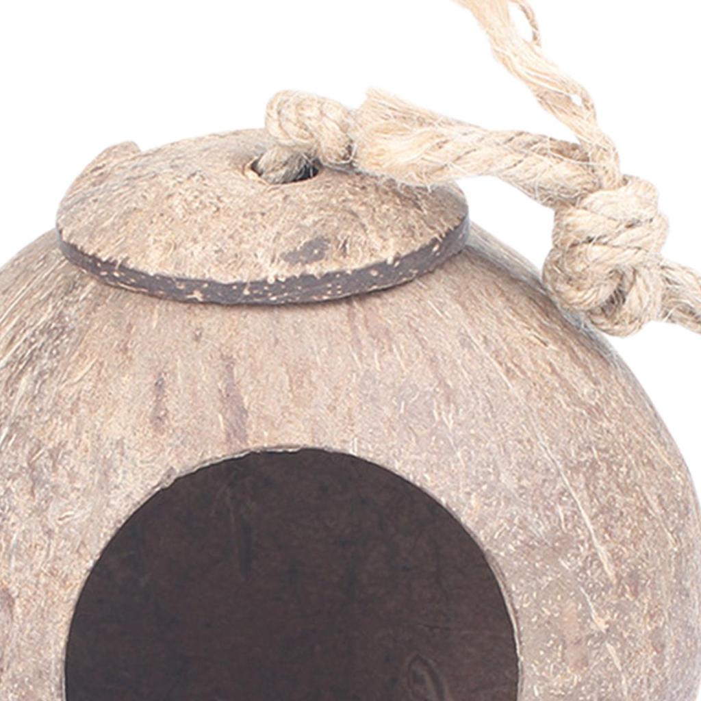 Kokosnussholz Vogelkäfig, Kleintierhaus, Wellensittich Zuchtvogelhaus für Papageien