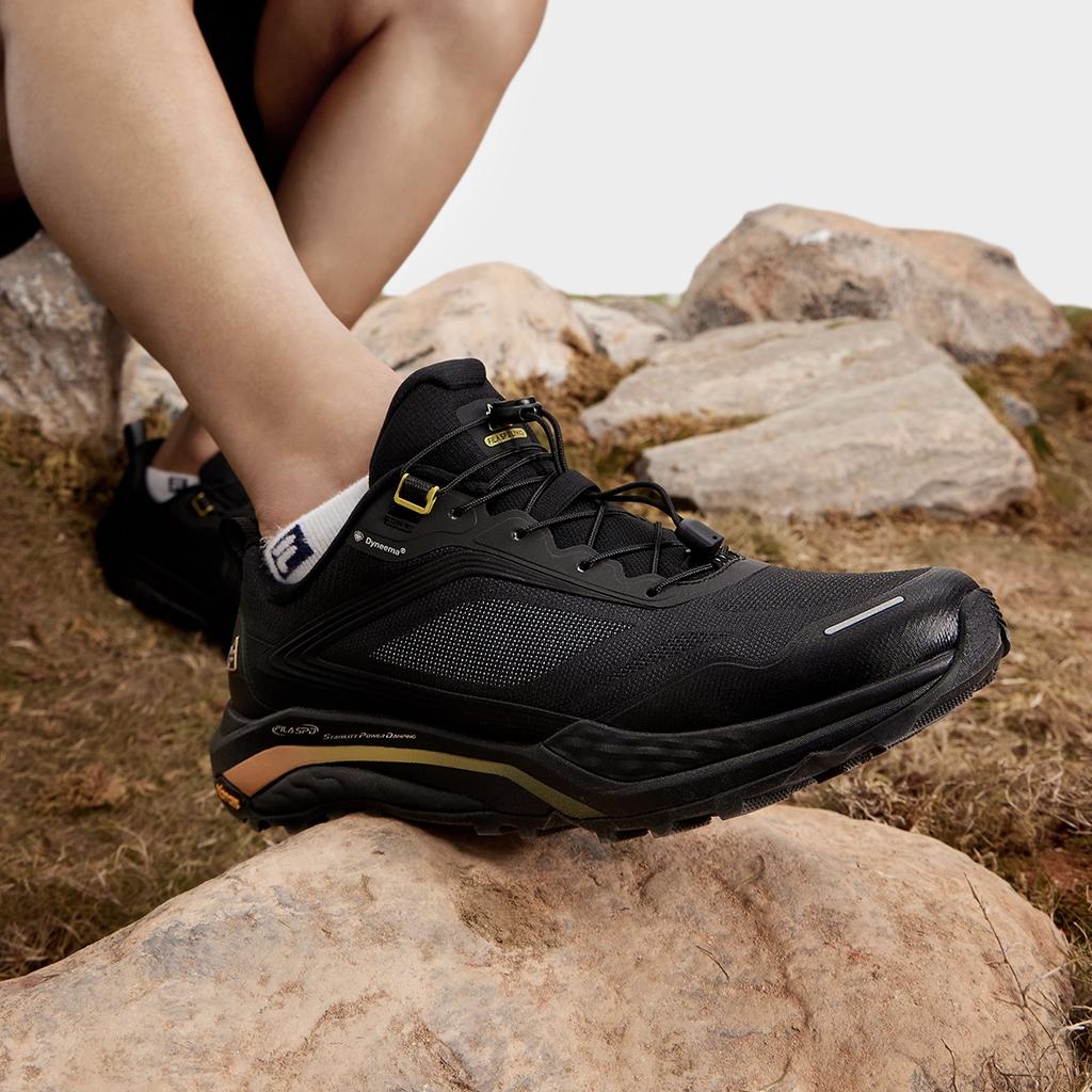 New FILA SPD LYNX 2 Abrasion Resistant Breathable Low top Outdoor Shoes Men's Black A12M431201FBK