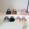 Girls Chic Pu Oneshoulder Mini Cute Handbag Kids Purse Bowlinginspired