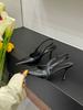 Women's Silver Pointed Toe Spring French Style Elegant Feminine Sandals - Perfect for Daily Wear
